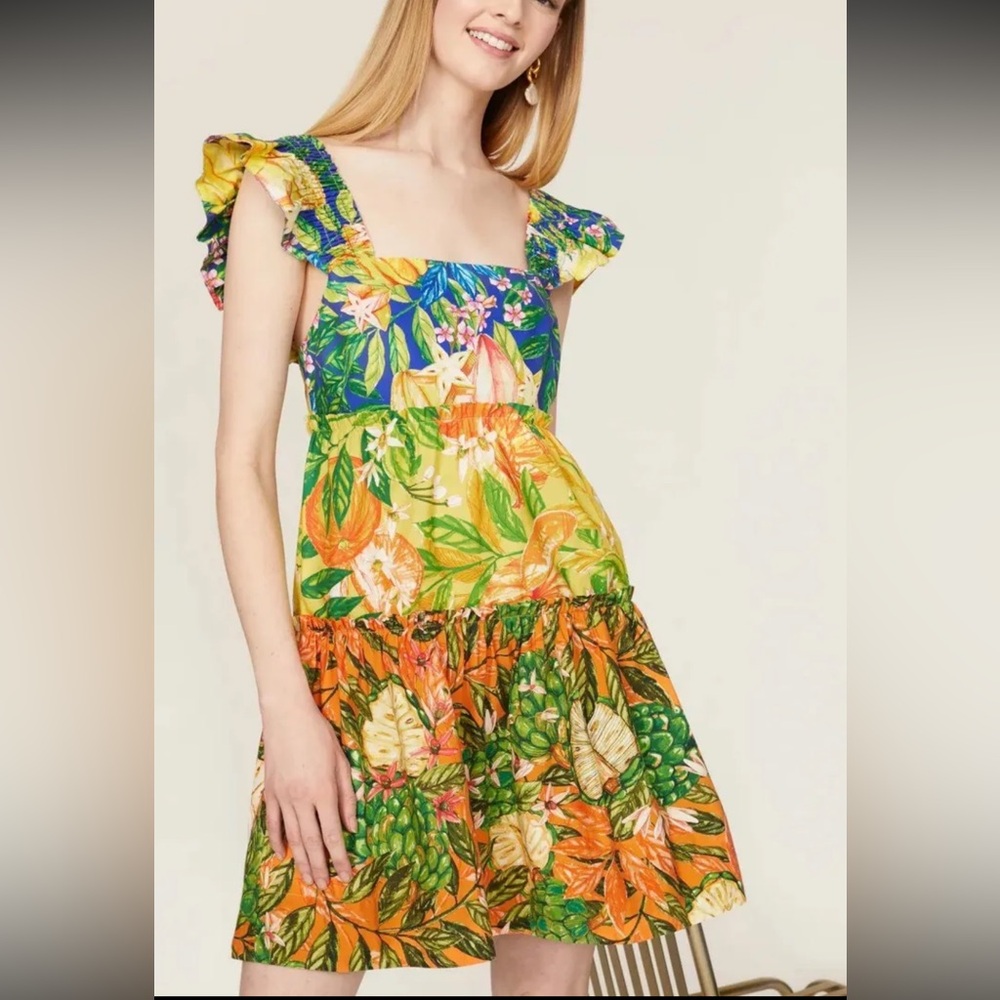 FARM Rio Multicolor Tropical Dress - Picture 2 of 5